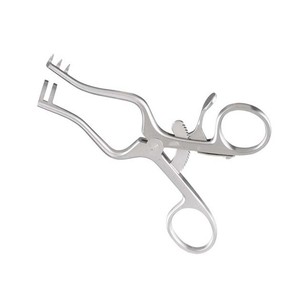 Retractor Quirúrgico Manual Autoclavable de Acero Inoxidable de 14 cm con 3x4 Puntas, Clase I, de Retención Automática, para Tejidos, de Metal Med Corporation - Product Image 2