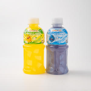 Bebidas de jugo de lichi de Vietnam con nata de coco, 320 ml, jugo embotellado con gelatina de coco, proveedor mayorista, fábrica de bebidas Nawon - Product Image 2