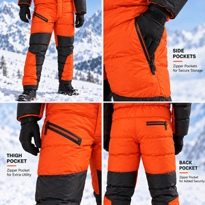 Traje de Esquí Personalizado para Hombre, Premium, Aislado, de una Pieza, Impermeable, para Snowboard, Profesional, para Invierno - Product Image 6
