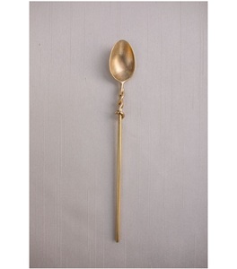 Juego de Cubiertos Modernos de 5 Piezas en Oro Mate, Juego de Cubiertos de Acero Inoxidable, Tenedor, Cuchillo, Cuchara, Vajilla - Product Image 6