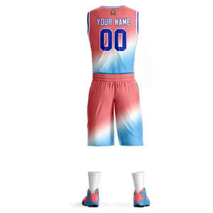 Ensemble Maillot et Short de Basketball Personnalisé Sans Manches Respirant Imprimé Grande Taille – Vêtements de Sport les Plus Vendus – Prix de Gros - Product Image 6