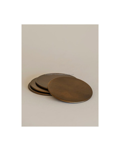 Posavasos de metal pesado para garantizar la colocación estable de tazas, tazas, vasos, sin mesas deslizantes para rascar - Product Image 1