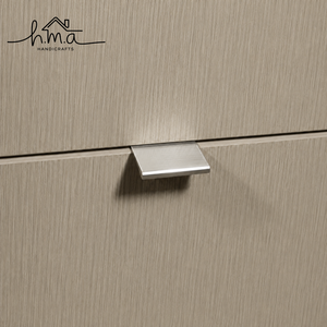 Matte Black Brass Edge Pull Cabinet Handle Modern Concealed Finger Grip Drawer <b>Wardrobe</b> Kitchen Cupboard Door <b>Hardware</b> - Product Image 6