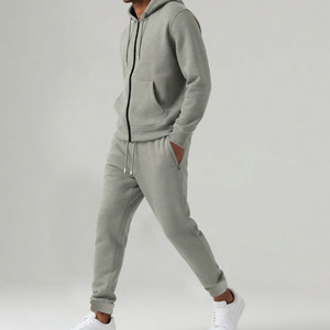 Ensemble de survêtement décontracté pour homme, sweat-shirt et pantalon de jogging, deux pièces, pour un usage quotidien en plein air - Product Image 4