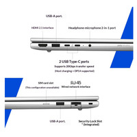 HP ZHAN66 Nuovo Laptop Intel da 14 Pollici 2.5K 10-Core con Core7 240H, 16/24/32GB RAM DDR5, 512GB/1TB SSD, 120Hz, Windows 11 per Uso Aziendale