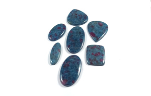 Wholesale <b>Ruby</b> Kyanite Cabochon Crystal Hand Made Flat Back Gemstone for Decor Healing Mix Shape All Size Jewelry Stone - Product Image 4