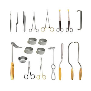 Ensemble complet de chirurgie mammaire, 20 pièces, instruments chirurgicaux manuels en acier inoxydable, augmentation mammaire par Grip Surgical - Product Image 1
