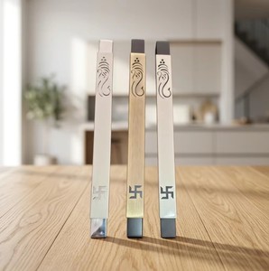 Stainless Steel Modern <b>Door</b> <b>Pull</b> <b>Handle</b> for Glass Wooden <b>Doors</b> Ambidextrous Touch Control 12" Size Bulk Wholesale Export - Product Image 1
