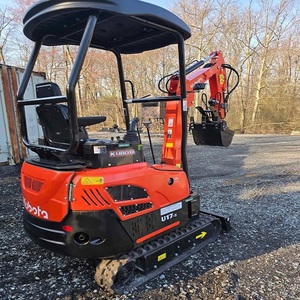Mini-excavatrice compacte Kubota U17-5 à oscillation zéro, diesel, avec hydraulique auxiliaire - Product Image 6