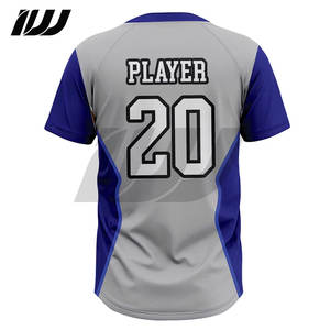 Camisetas Personalizadas Estampadas para Hombre, Mujer y Unisex, Uniforme de Softbol y Béisbol, Logotipo del Equipo, Transpirable, Conjunto de Camiseta de Béisbol de Manga Corta - Product Image 4