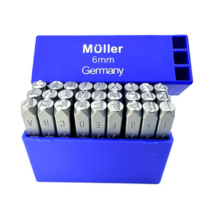Jeu de tampons à lettres en acier CRV allemand, 27 pièces/ensemble, dureté HRC 58-62 degrés, YOUNG CYCLE GL-6.0mm A-Z - Product Image 3