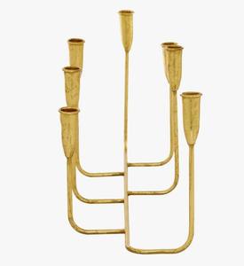 Luxury Modern Brass Taper <b>Candle</b> Stand With Gold Finish For Home Decoration At <b>Cheap</b> Price - Product Image 3
