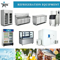 Refroidisseur d'air commercial, pack de réfrigération pour cuisine, chambre froide, table de préparation de pizzas, réfrigérateur sous comptoir, vitrine réfrigérée à air