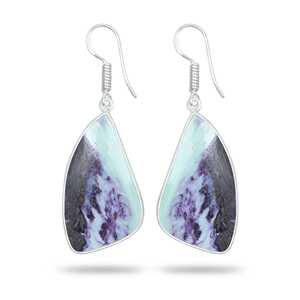 Natural raw gemstone Wholesale Luxury <b>Bridal</b> Jewelry Dangle Stud <b>Wedding</b> Earring Jewelry kammererite earrings Gemstone Earrings - Product Image 2