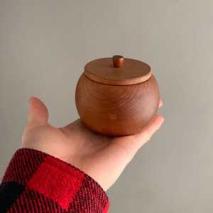 Solid Wood <b>Jar</b> 250mL Capacity Custom Design Durable <b>for</b> Tea Coffee Nut <b>Storage</b> Container <b>for</b> Spices Herbs Seasonings Wholesale - Product Image 4