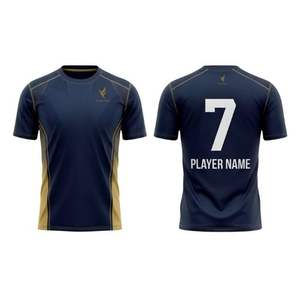 Camiseta de Fútbol Americano Personalizada para Hombre, 100% Poliéster, Sublimada, Elástica, Absorbente de Humedad, Diseño Clásico Retro Vintage - Product Image 4