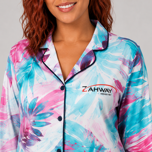 Nightwear <b>Women's</b> <b>Pajama</b> Set Soft Cotton Eco Friendly Breathable Comfortable Loungewear Custom Design <b>Pajama</b> Set for <b>Women</b> - Product Image 6