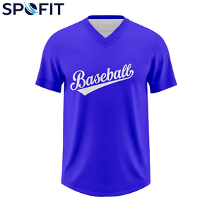 Camiseta de Béisbol Personalizada al por Mayor para Hombre 2026, con Botones Completos, Tallas Grandes, Transpirable, Sublimada, para Equipos, Fabricante OEM - Product Image 5