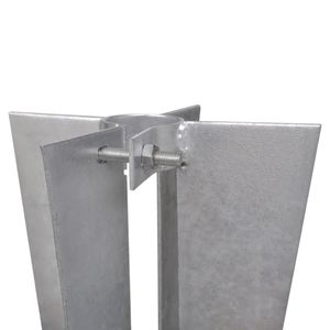 2 piquets de clôture en acier galvanisé - Product Image 2