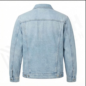 Venta al por mayor Top Venta Popular de alta calidad Casual de las mujeres chaqueta de mezclilla de las mujeres azul de manga larga de talla grande chaquetas de mezclilla - Product Image 3