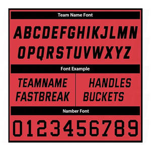 Uniformes de Baloncesto Personalizados Rojos y Negros para Hombres y Jóvenes, Impresión de Nombre, Número y Logotipo del Equipo, Nuevo Diseño, Malla Transpirable - Product Image 6