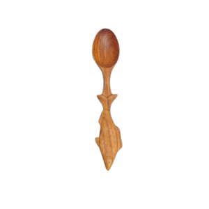 Cuillère en bois mignonne en forme de cœur, cuillère en bois naturel, cadeau, ustensiles de cuisine, fournisseur du Vietnam, en gros - Product Image 1