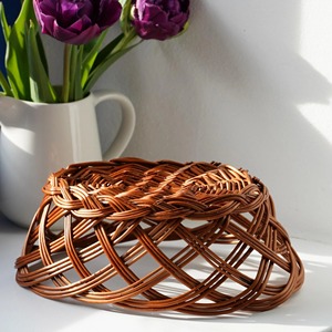 Set 2 Old <b>Bread</b> Fruit <b>Baskets</b> Handmade Eco-Friendly Storage <b>Baskets</b> Natural Rattan Modern Multifunction Artex Green Earth Made - Product Image 5