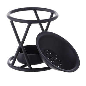 Modern <b>Silver</b> Metal Incense <b>Burner</b> Dishwasher Safe Anti-Odour Long-lasting Organic All-Season Disposable Party Use - Product Image 1