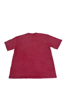 Camiseta de Moda Urbana con Efecto Lavado para Hombre, Estilo Relajado para Uso Diario, Manga Corta, Ropa Casual Moderna Esencial - Product Image 2