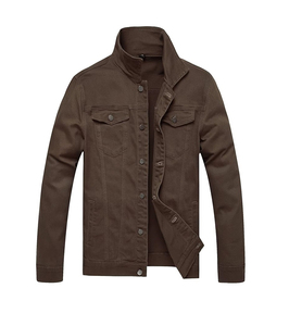 Custom Made Men's <b>Long</b> Stretch <b>Denim</b> <b>Jacket</b> Men Jean <b>Jacket</b> Cotton Blue Winter Plain <b>Denim</b> <b>Jacket</b> For Men Plus Size for sale - Product Image 5