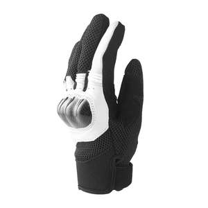 Guantes de Motociclismo Premium con Protección Rígida en los Nudillos, Guantes de Cuero para Motocicleta de Dedo Completo - Product Image 4