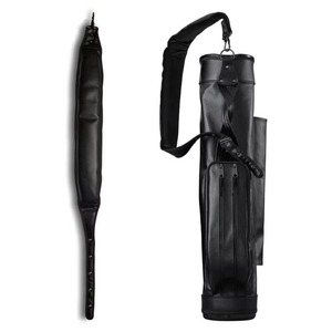 Wholesale Best Selling Lightweight Heavy Duty <b>Leather</b> Professional Golf Stand Bags Large Capacity <b>Black</b> <b>Leather</b> Polo Golf Bags - Product Image 4