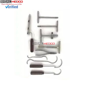ชุดเครื่องมือผ่าตัดกระดูกและข้อ SIGAL MEDCO ตัวรัดลวดสแตนเลสแบบใช้มือ พร้อมที่ร้อยลวด 10 ชิ้น คุณภาพพรีเมียม ได้รับมาตรฐาน CE - Product Image 4