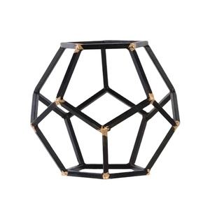 Eco-Friendly Metal Sculpture & Iron Vase-Modern <b>Table</b> <b>Decor</b> for Living Room - Product Image 1