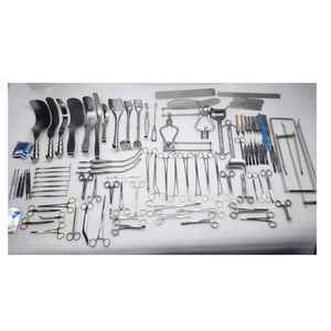 Orthopedic Surgical Set 108 Basic Complete Kit Manual Medical Instruments 1 Year Warranty CE Certified Steel by <b>Blush</b> surgical - Product Image 2