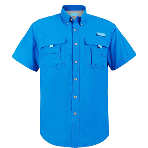 Camisa de Pesca de Manga Corta para Hombre, Ligera, Transpirable, de Secado Rápido, con Protección Solar, para Pesca al Aire Libre - Product Image 5