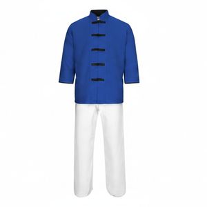 Traje Tang de Manga Corta, Servicio OEM, Ropa de Kung Fu para Niños, Uniformes Tradicionales de Tai Chi para Niños y Niñas, Arte Marcial Chino Wing Chun - Product Image 5
