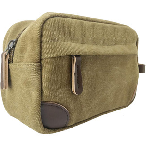 Neceser de Lona Impermeable, Organizador de Viaje con Compartimentos Grandes para Hombres y Mujeres, Ideal para Baño y Viajes - Product Image 3