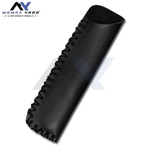 Professional Stainless Steel Swing Lock Straight Edge <b>Razor</b> Single Blade Barber Shavette with Leather Case <b>for</b> Men <b>Women</b> Bikini - Product Image 6