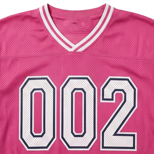 Women Mesh American Football Jerseys Custom Team Number Football Mesh Jersey Football Training Mesh Shirts Women - Product Image 4