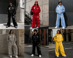 Streetwear personnalisé vintage en molleton 100% coton, coupe longue, délavé à l'acide, zippé, effet vieilli, avec strass, grammage lourd - Product Image 5