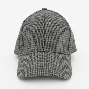 Gorra de Béisbol a Cuadros Unisex, 100% Algodón, Ajustable, Estilo Casual, para Adultos, para las Cuatro Estaciones - Product Image 1