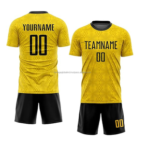 Maillot de football de l'équipe nationale de France en polyester 100 %, personnalisable par sublimation, imperméable, léger, respirant, antibactérien, col rond, pour l'entraînement - Product Image 1