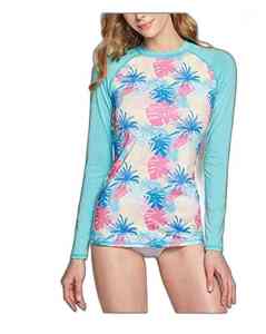 Camiseta de surf de primera calidad, personalizada con impresión OEM, tipo ropa deportiva para atletas y entusiastas de deportes acuáticos. - Product Image 1