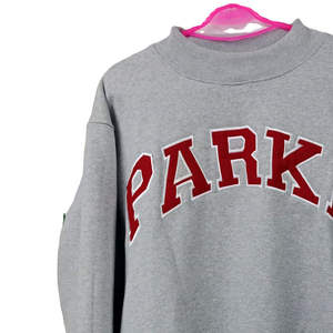 Women's Parke-style <b>Mock</b> <b>Neck</b> Lightweight Oversized Streetwear Sweatshirt Pink Solid Long Sleeve Cotton Fleece Winter Autumn - Product Image 5