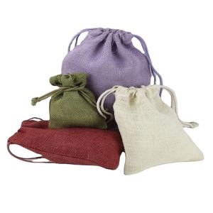 กระเป๋าใส่ขวดไวน์แบบผูกเชือกรีไซเคิลเป็นมิตรต่อสิ่งแวดล้อม - Product Image 1