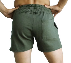 Pantalones Cortos de Algodón con Forro de Rizo, Talla Europea Personalizada por el Fabricante, Pantalones Cortos para Hombre de Talla Grande - Product Image 3