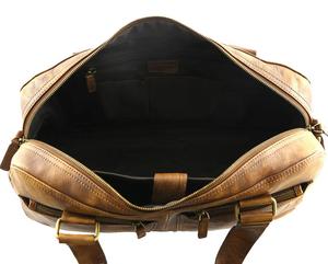 กระเป๋าเดินทางหนังแท้ น้ำหนักเบา พกพาสะดวก สไตล์เรโทร ขนาดใหญ่ จุของได้เยอะ สำหรับขึ้นเครื่องบิน ได้รับการรับรองสำหรับการเดินทาง - Product Image 5