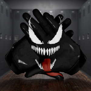 Guantes de Fútbol Americano Empire Feed Personalizados, Ligeros, de Dedo Completo, con Cierre de Gancho y Bucle, de Poliéster/Algodón - Product Image 2