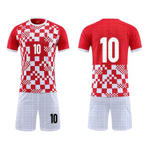 Maillot de football personnalisé, tenue de football sublimée, uniforme de football à séchage rapide - Product Image 1